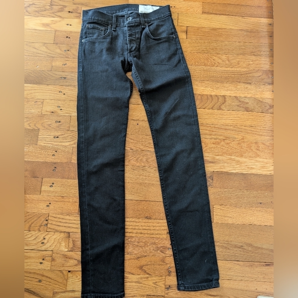 rag & bone Women’s Skinny Jeans — Black